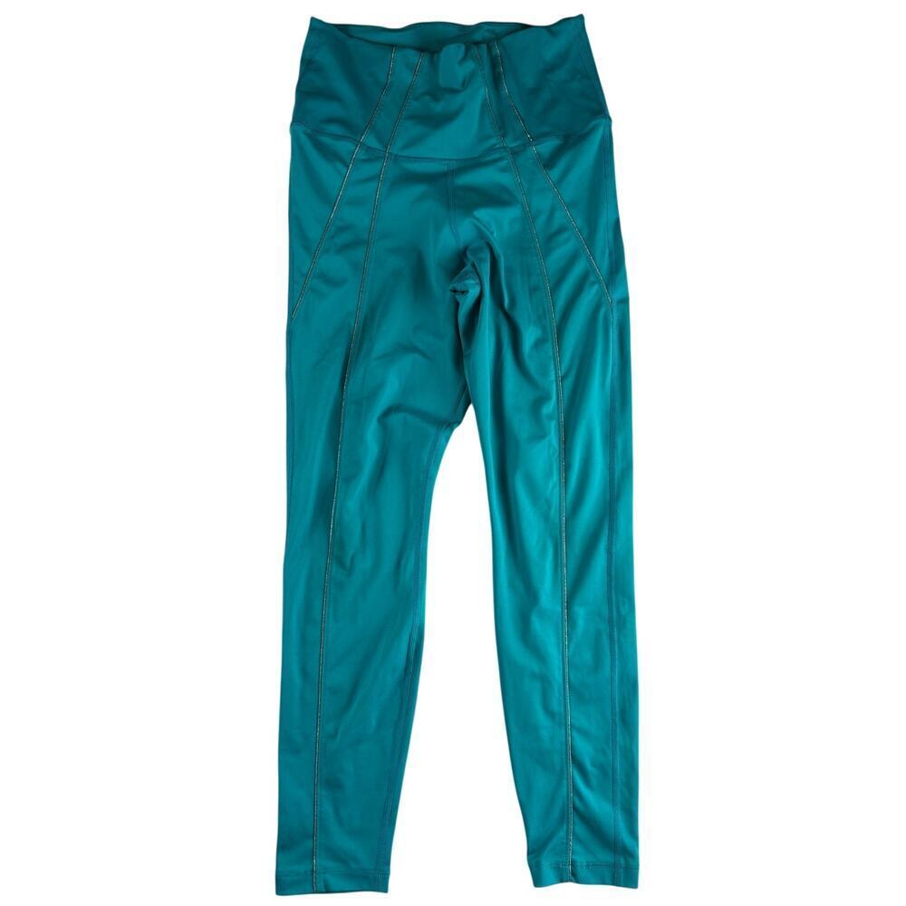Nike Aquamarine Dri-FIT Yoga Training Leggings - Women's M